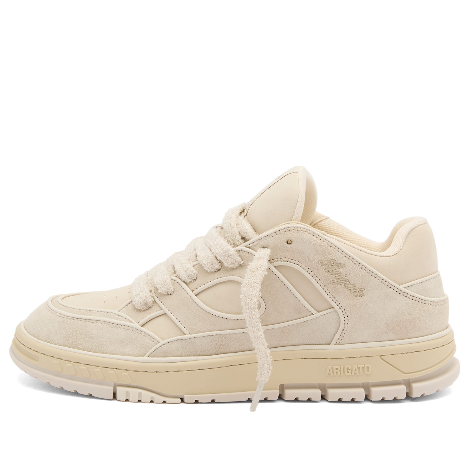 Axel Arigato Area Lo Piping Sneaker Light Beige & Off White