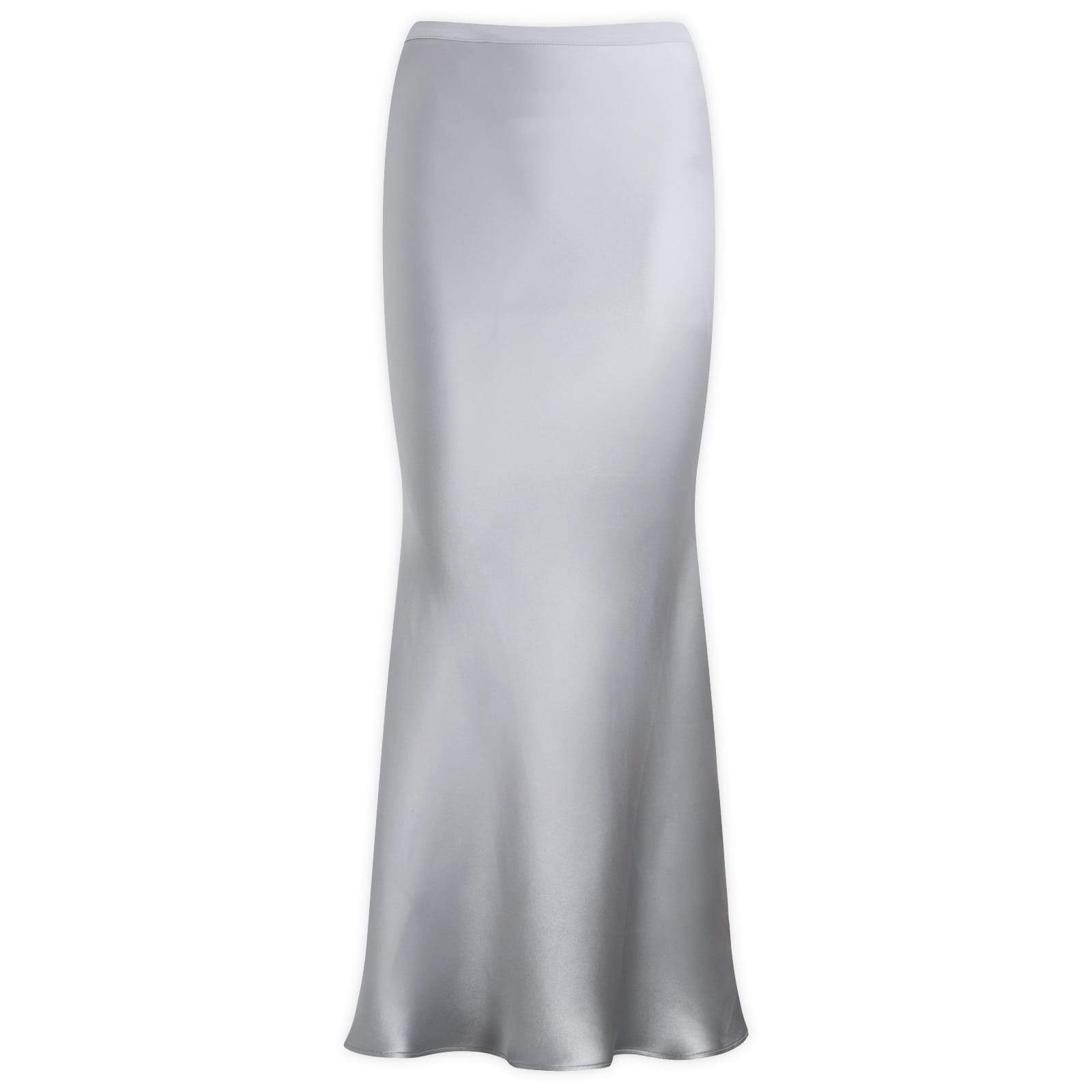 Anine Bing Women's Pastel Blue Bar Silk Skirt