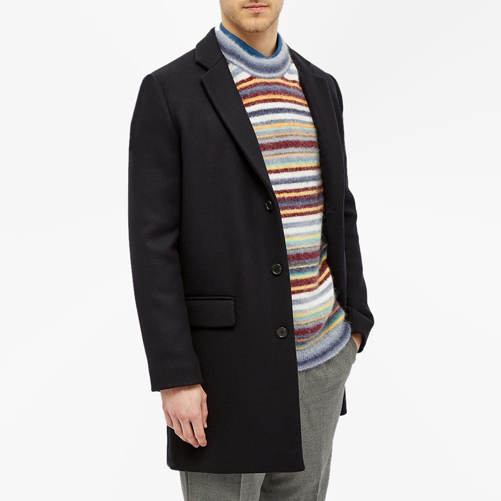 apc navy coat