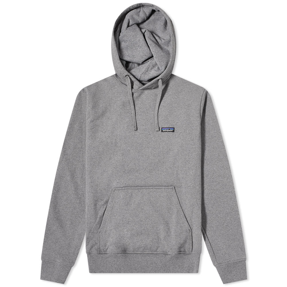 patagonia p6 hoodie grey