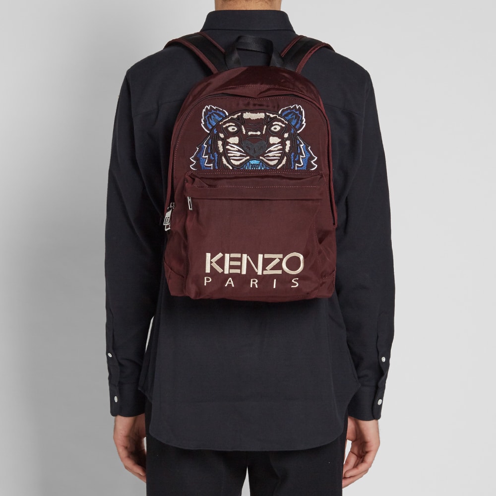 Kenzo burgundy backpack Clearance