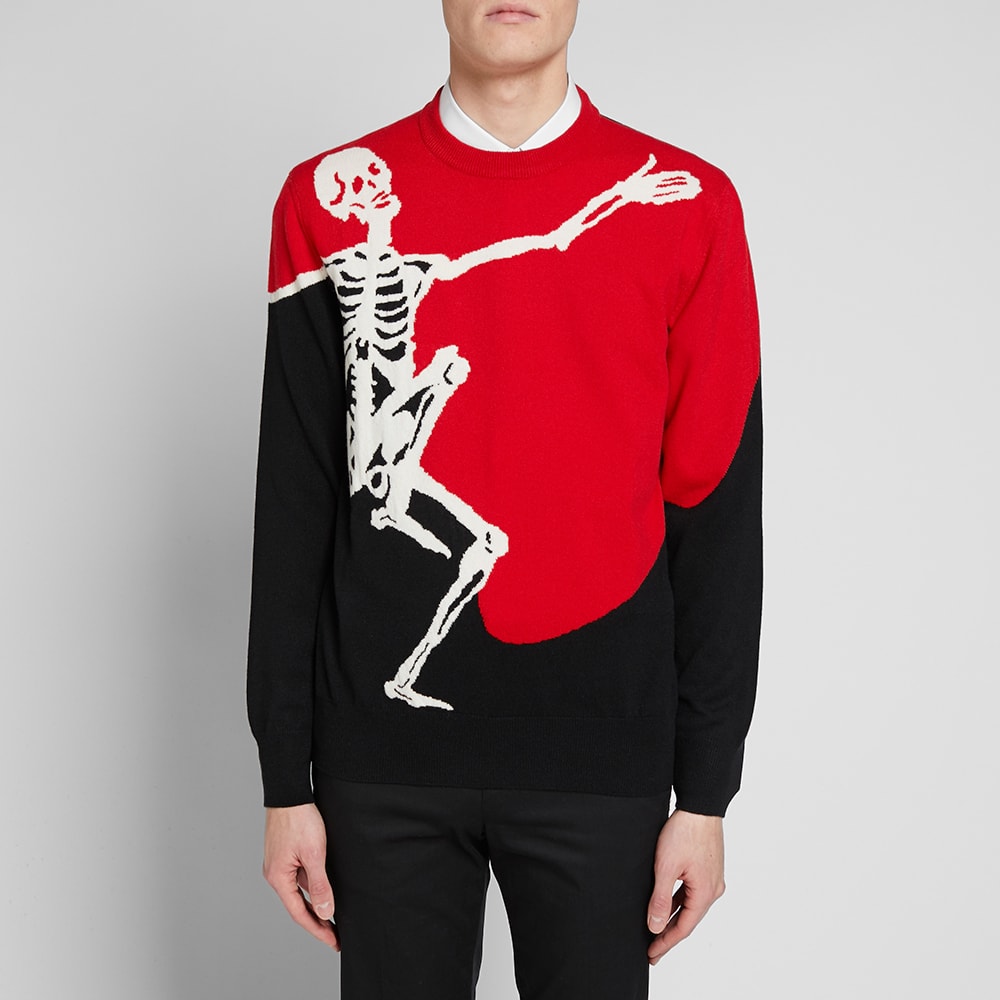 alexander mcqueen dancing skeleton