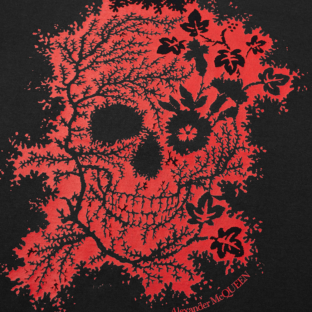 ALEXANDER MCQUEEN Alexander McQueen Flower Skull Tee