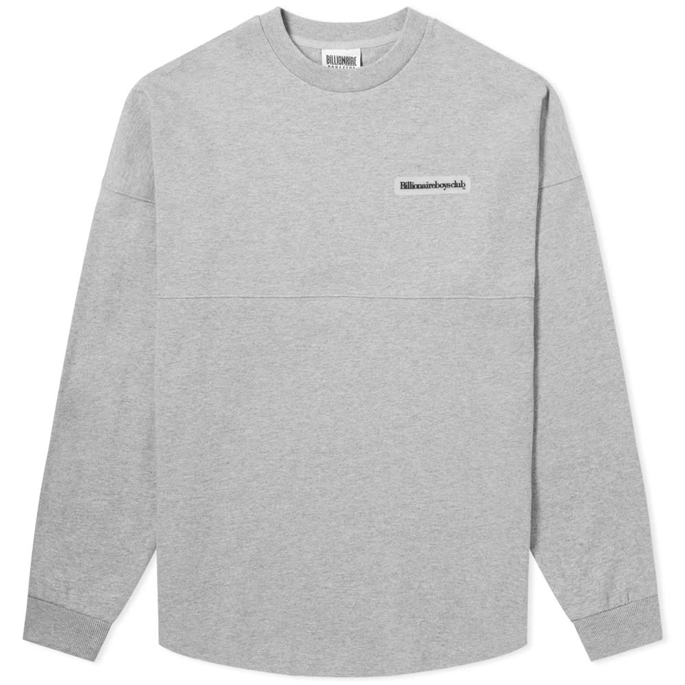 Perfectly panelled, this long-sleeved heather grey tee from Billionaire Boys Club is a subtly altered classic. Cut from heavyweight cotton, it’s detailed with dropped shoulders and a classic rubber brand patch.100% CottonPanelled ConstructionDropped ShouldersRubberised BrandingRibbed Trims