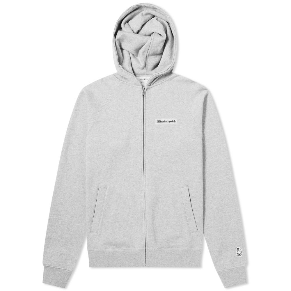 A timeless wardrobe staple, this heather grey zip hoody comes courtesy of Billionaire Boys Club and is sure to slip effortlessly into heavy year-round rotation. Cut from comfortable loopback jersey, it’s branded simply to the chest with a rubber brand patch and sees raglan sleeves join ribbed trims for an ergonomic finishing touch.100% CottonLoopback JerseyRaglan SleevesZip Closure2 Side PocketsRubberised BrandingRibbed Trims