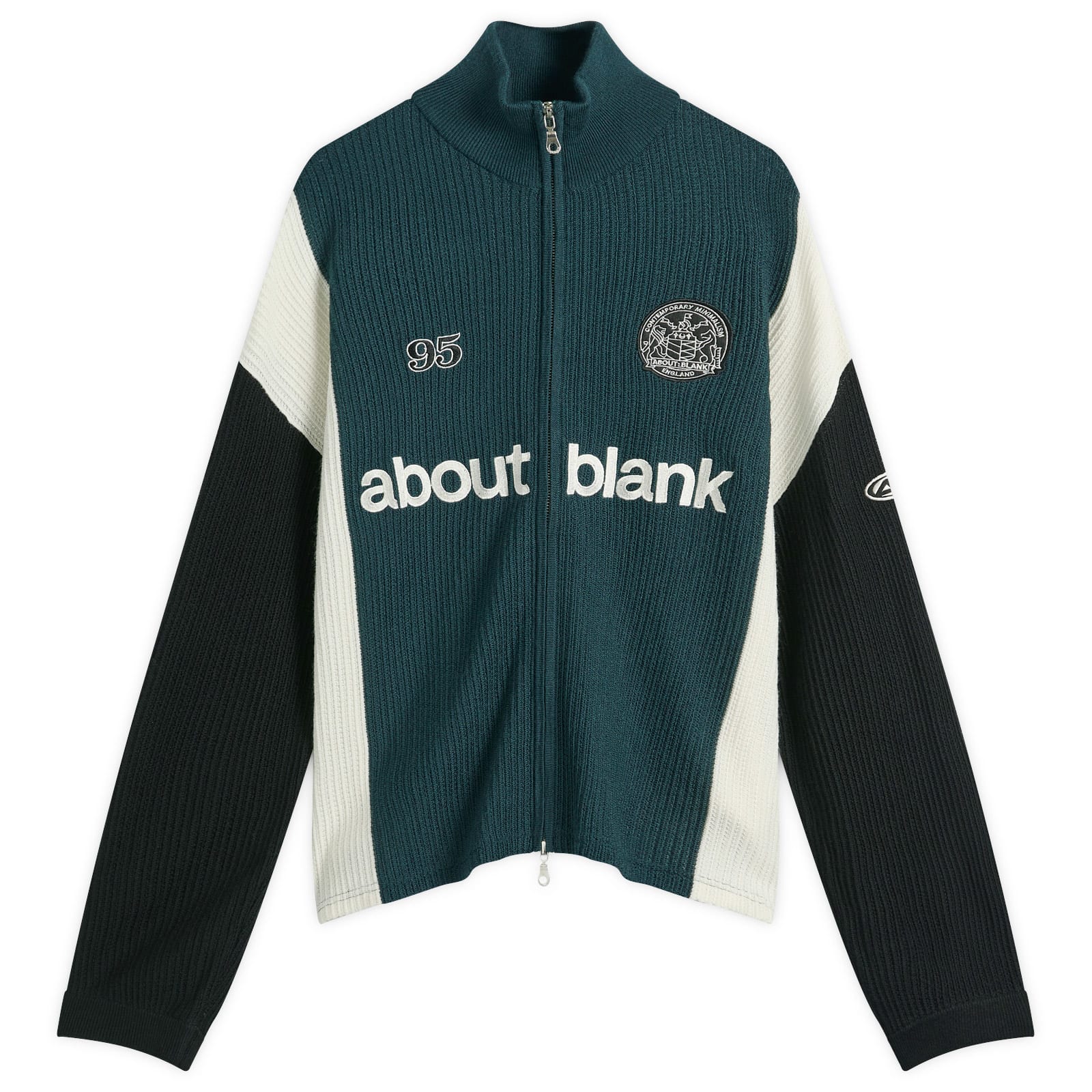 END. x about:blank Men’s Half Cardi Green/Black