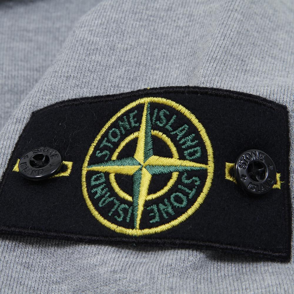 Stone Island Jersey Hoody Grey Marl | END. (US)