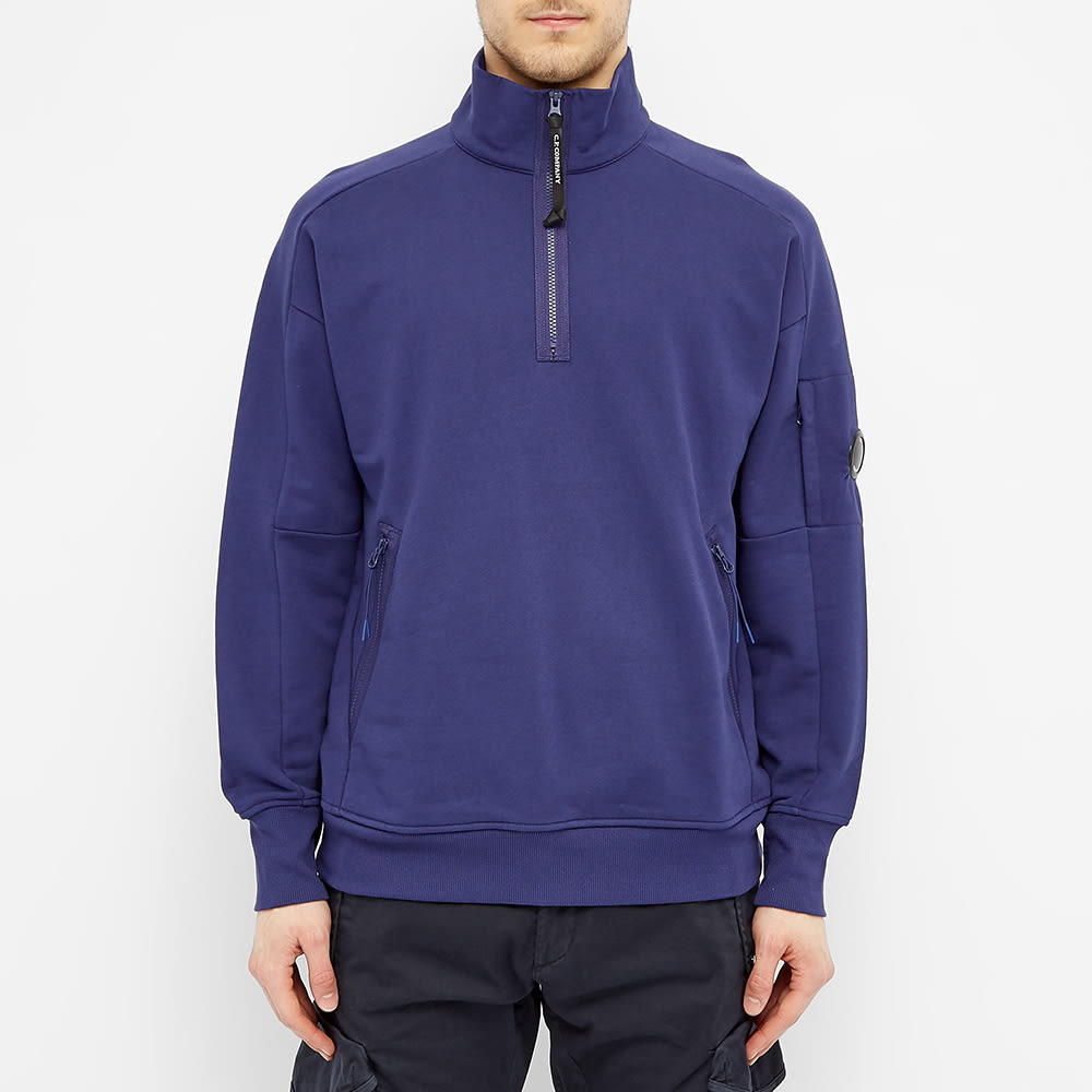 Cp company half zip lens sweatshirt Clearance