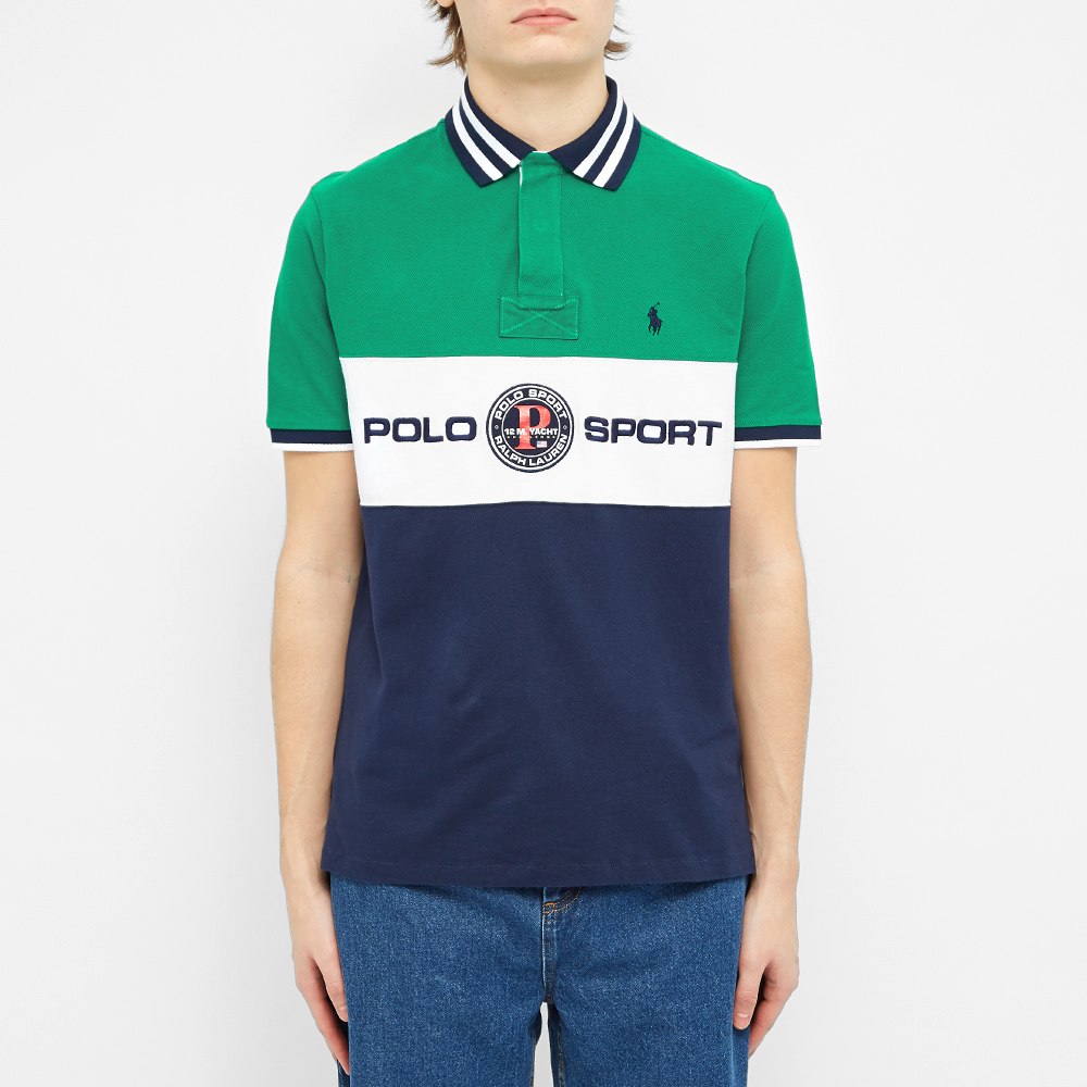 polo sport logo t shirt