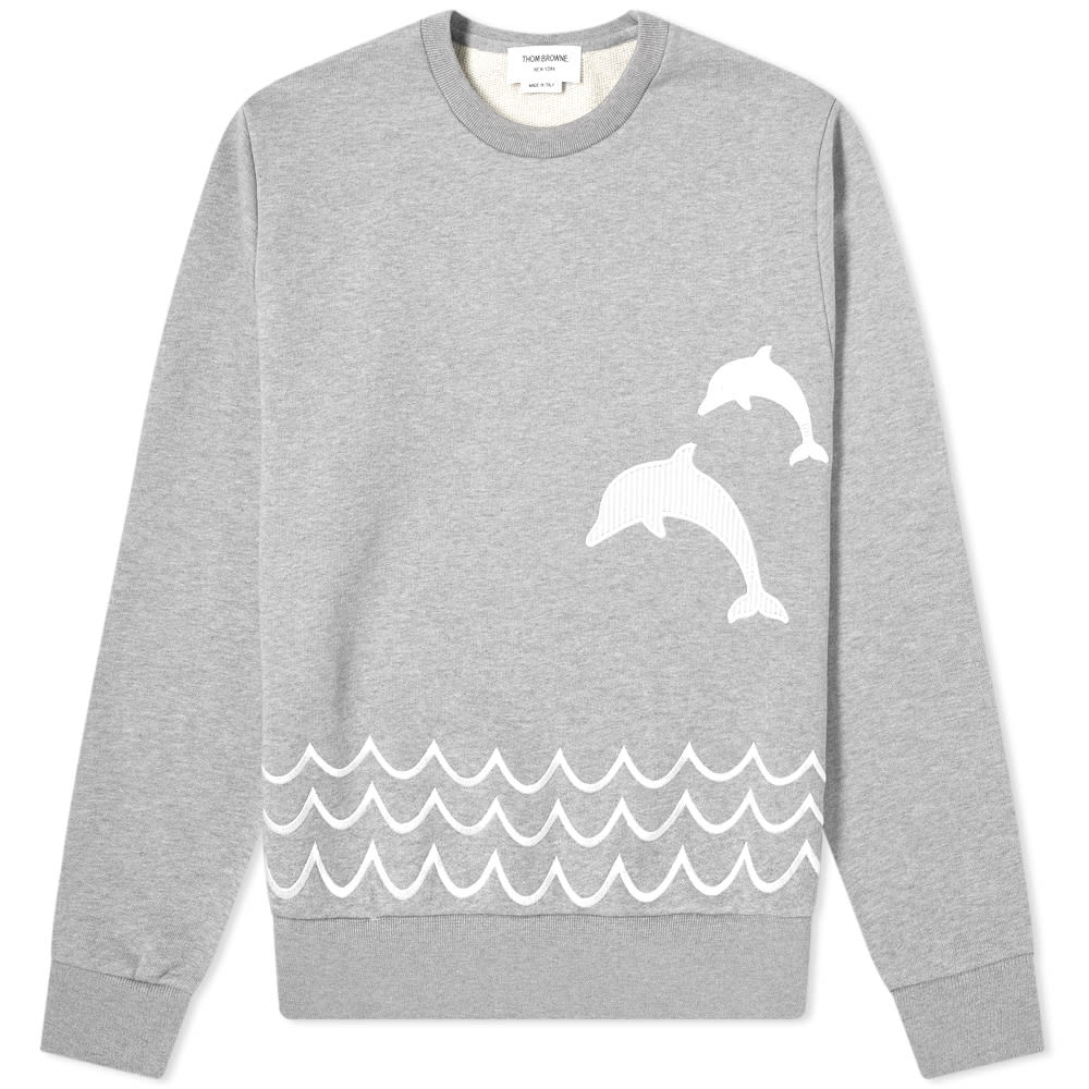 thom browne dolphin sweater