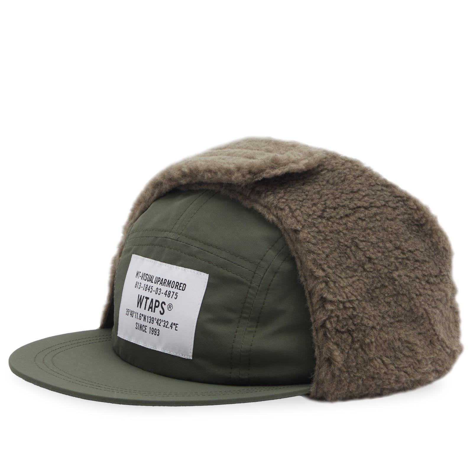 帽子 WTAPS 18AW T-5 CAP OLIVE DRAB WTAPS Men's 18 Pilot Cap in Olive Drab WTAPS