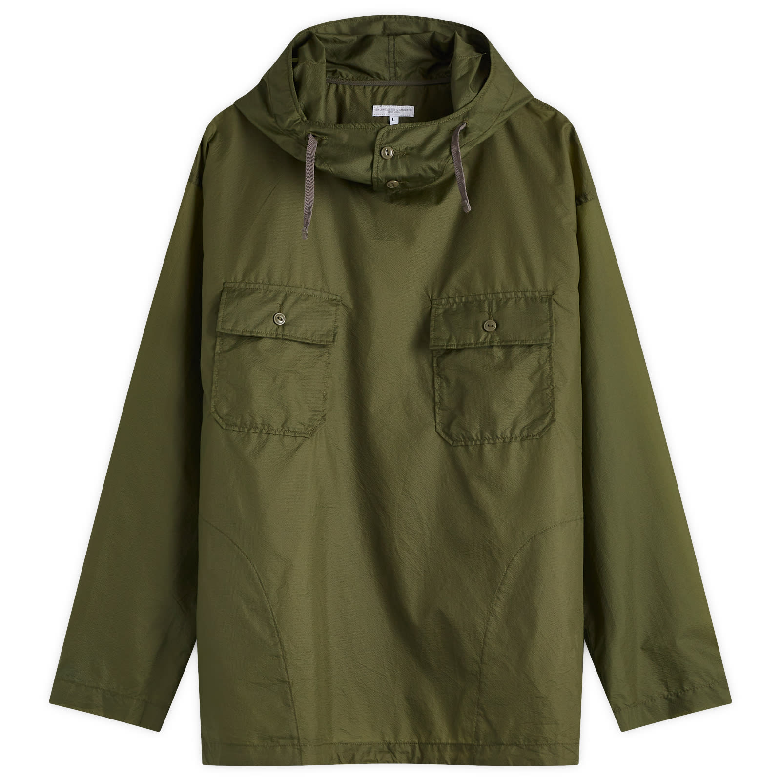 Engineered Garments Men's Cagoule Shirt Olive - Curated Menswear
