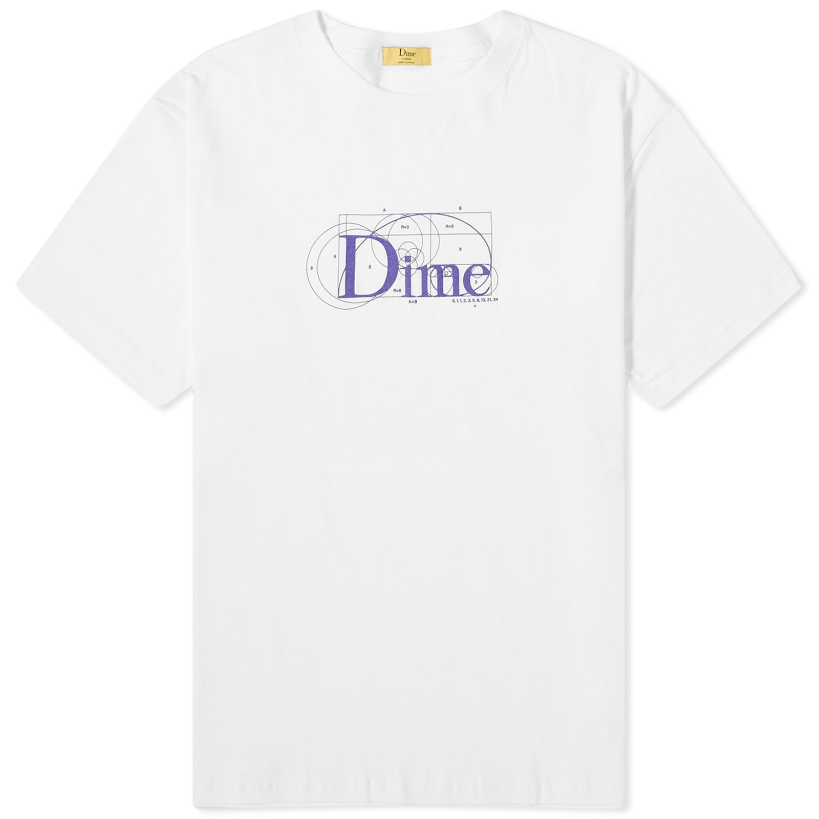 国内即発 Dime Classic Ratio ロゴ Tシャツ Dime Classic Ratio T-Shirt White | END. (SG)