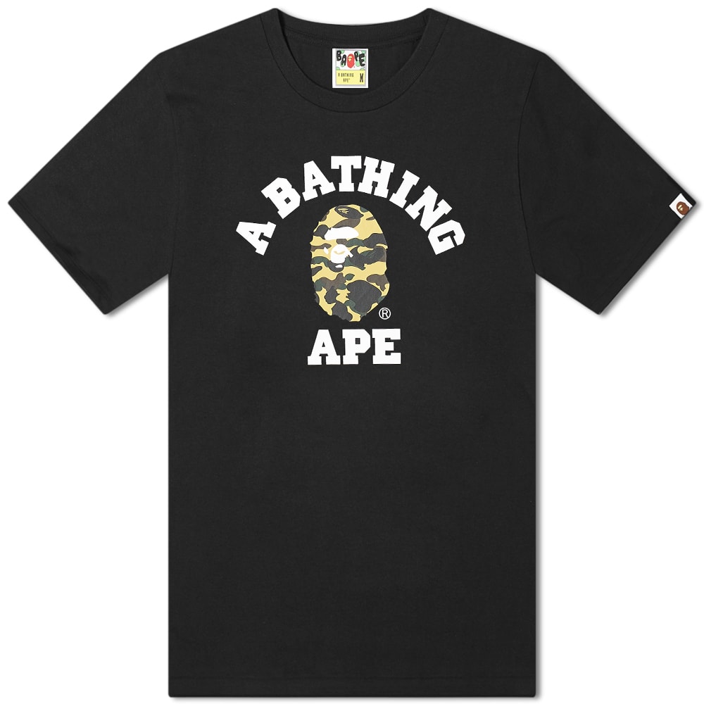 A Bathing Ape 1st Camo College Tee 