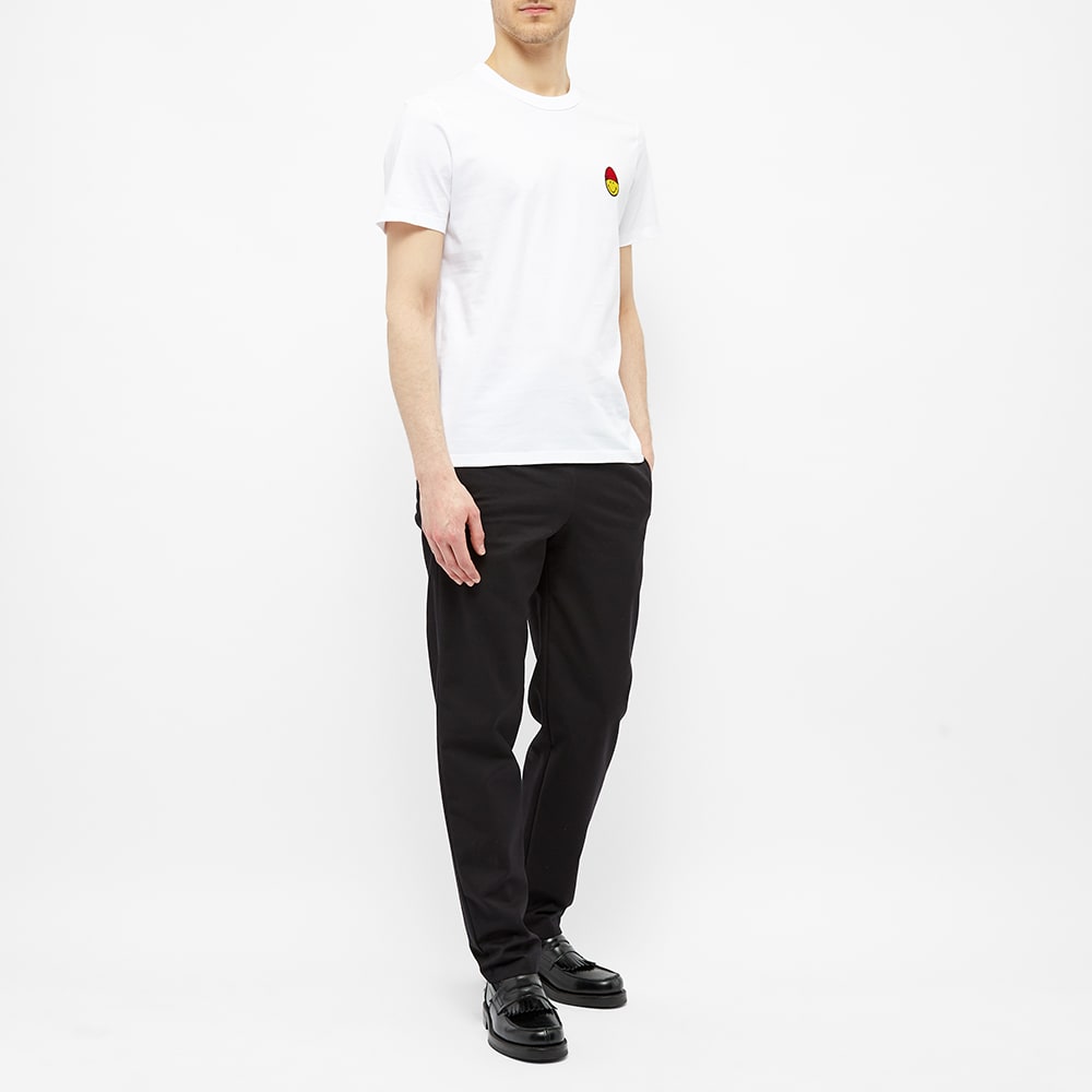 WHITE SMILEY TEE main image 0