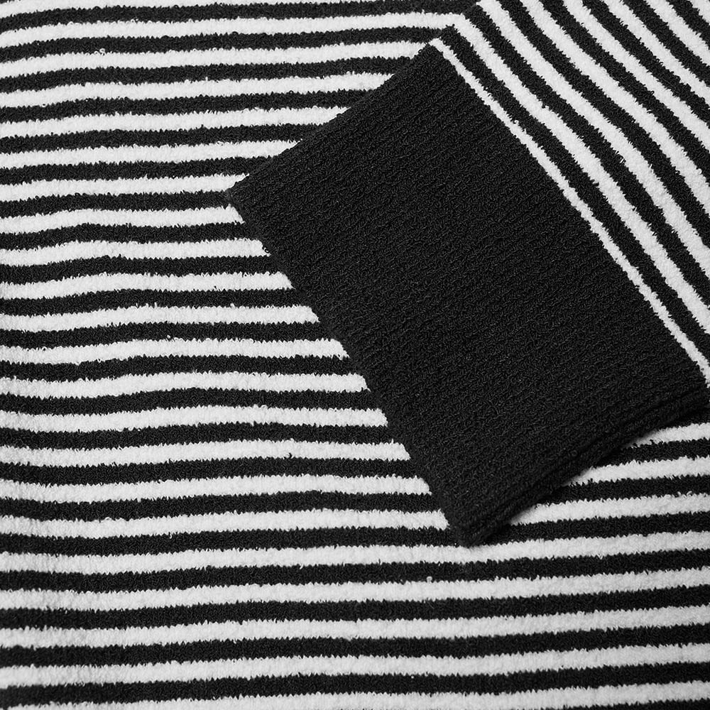 A.P.C. Patrick Stripe Crew Knit Black 