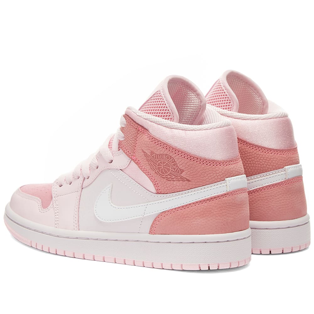 air jordan 1 mid pink foam