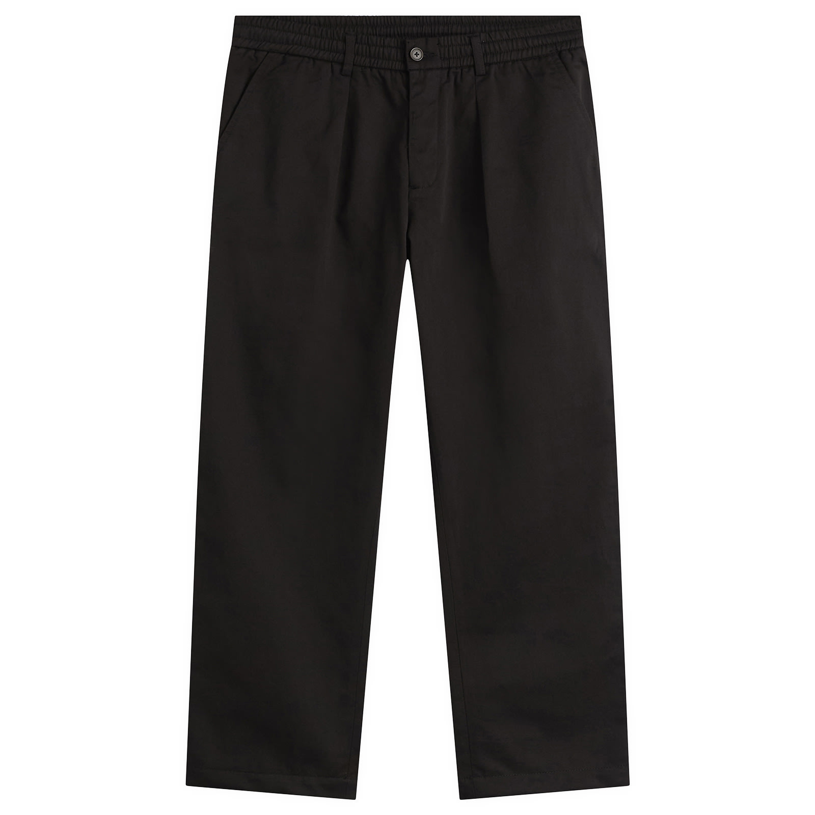 Universal Works Men’s Twill Pleated Track Pant Black