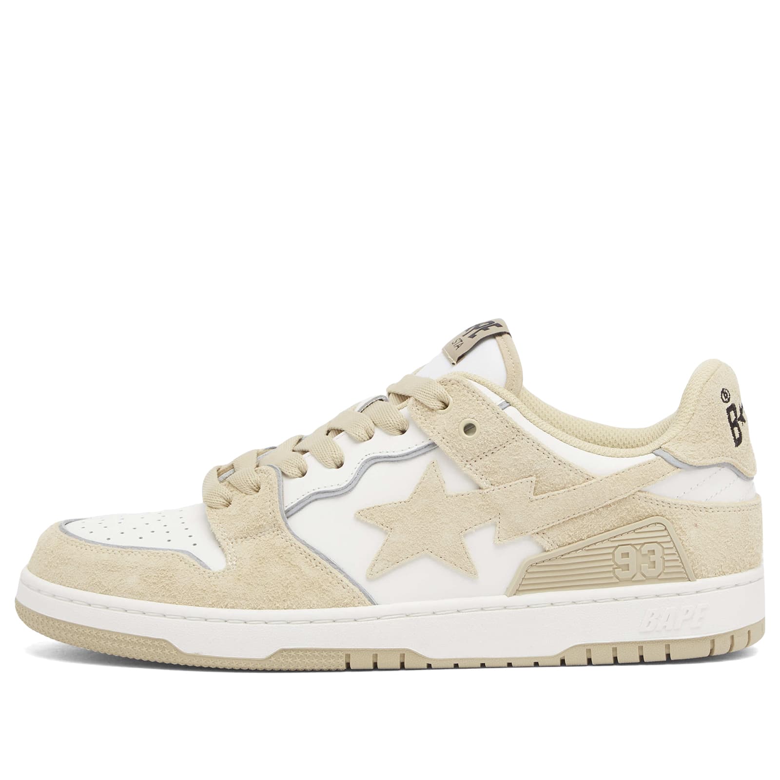 A Bathing Ape Bape Sk8 Sta #3 Sneaker Beige | END. (GB)
