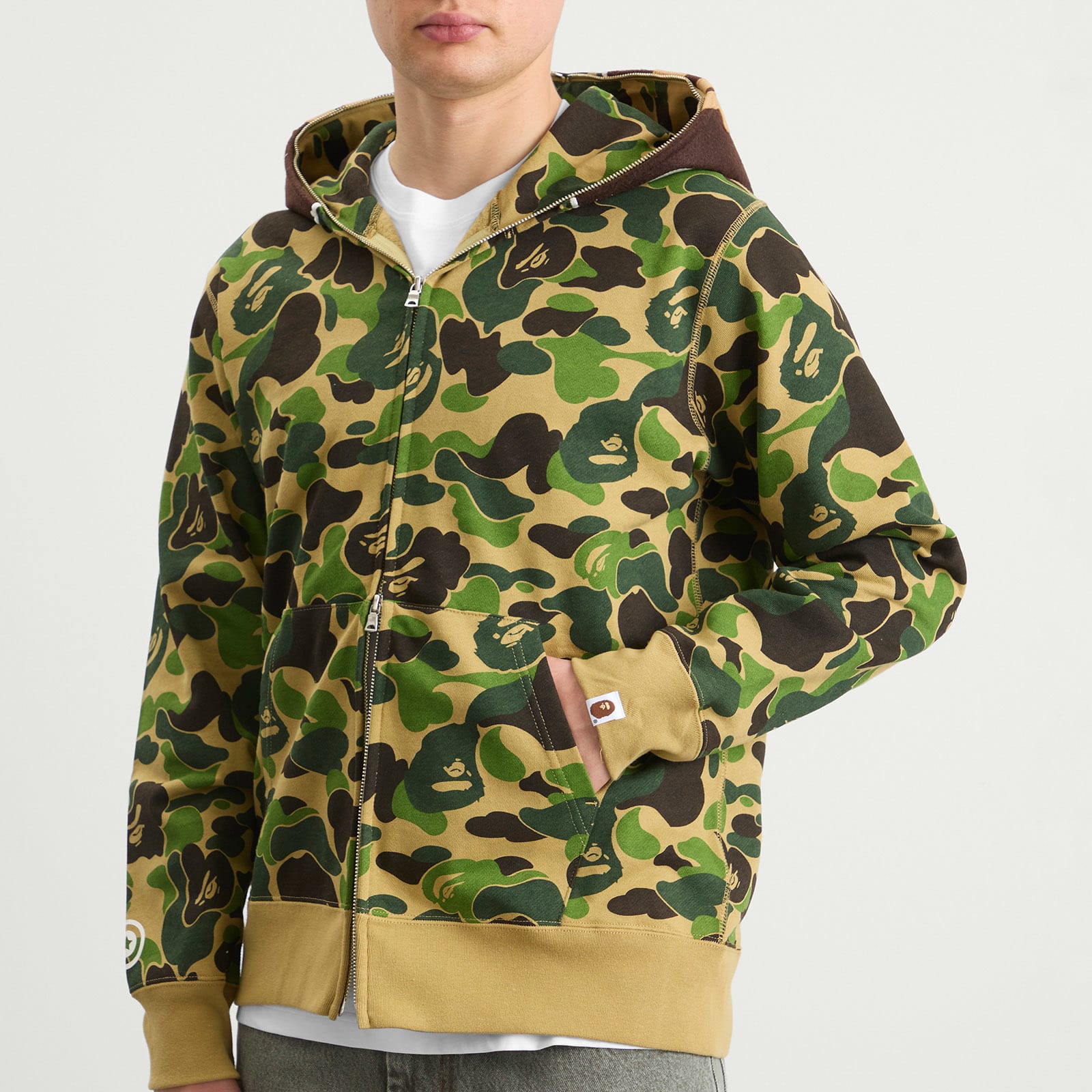 ABC Camo 2nd Ape Zip Hoodie | Bape | FETCHING