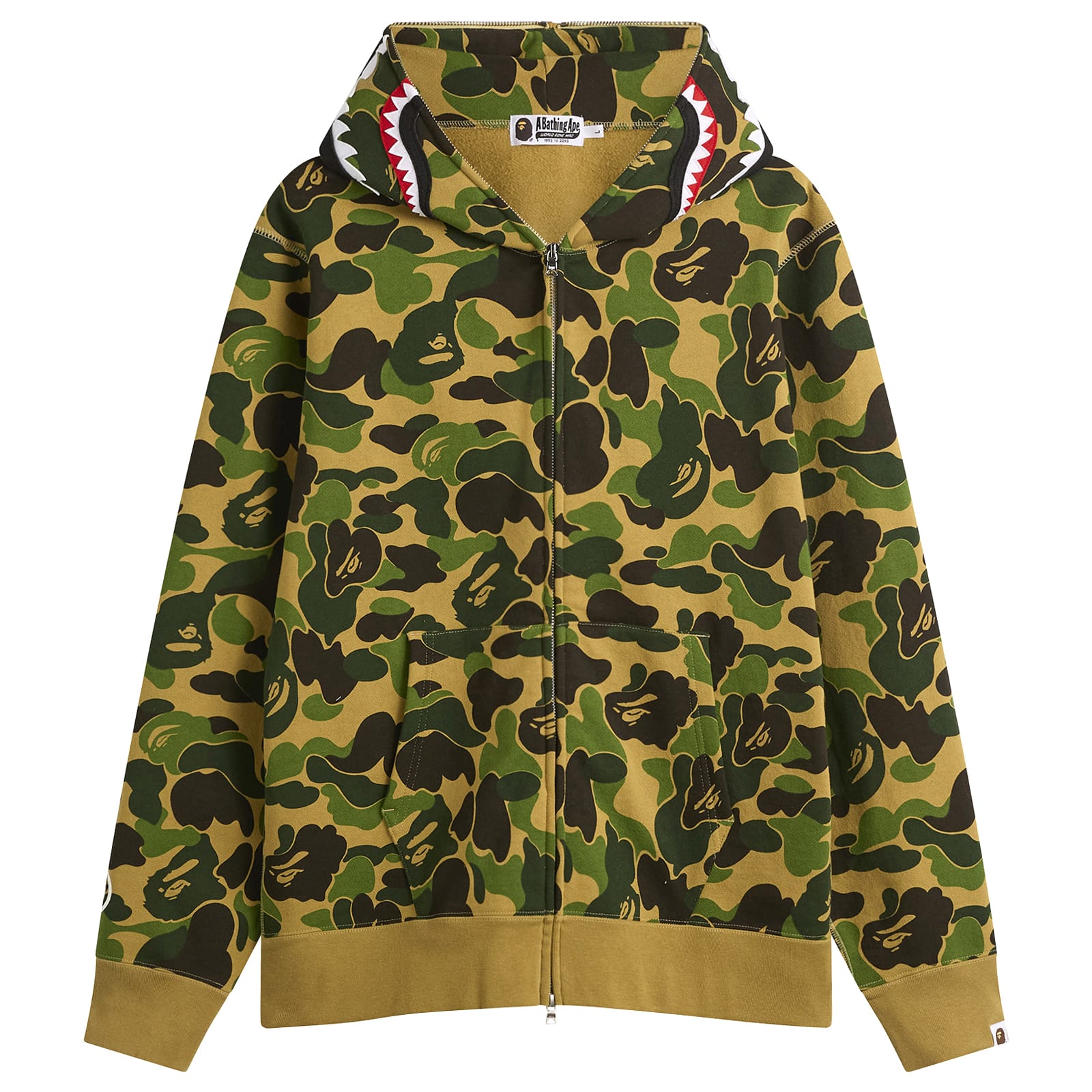 メンズ A Bathing Ape ドゥーラグ ABC Camo Green
