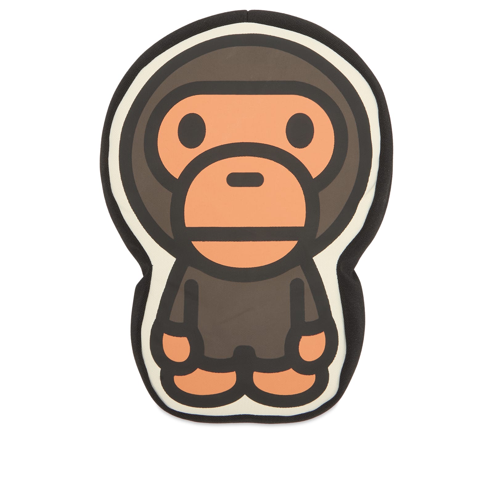 A Bathing Ape Men's Baby Milo Friends Cushion Brown - Curated Menswear