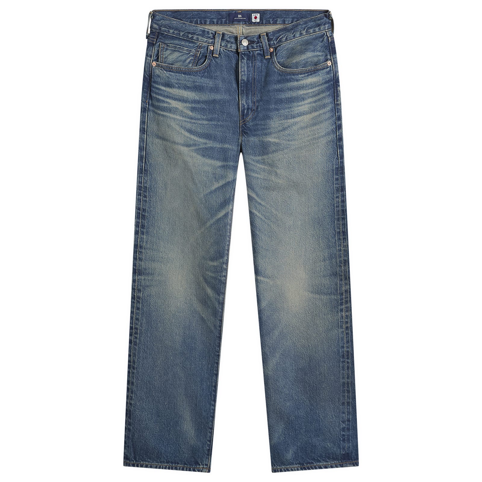 Levi’s Men’s Bue Tab Made in Japan Anchor Relaxed Jeans Mizzen Mast