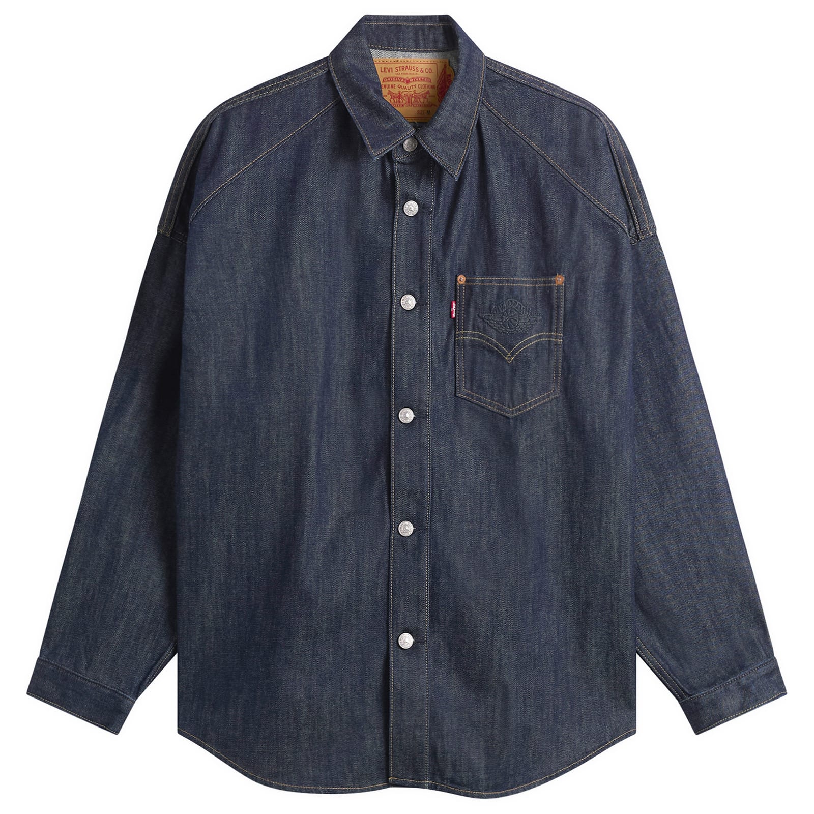 トップス Jordan x LEVI'S Denim Overshirt Jacket Path