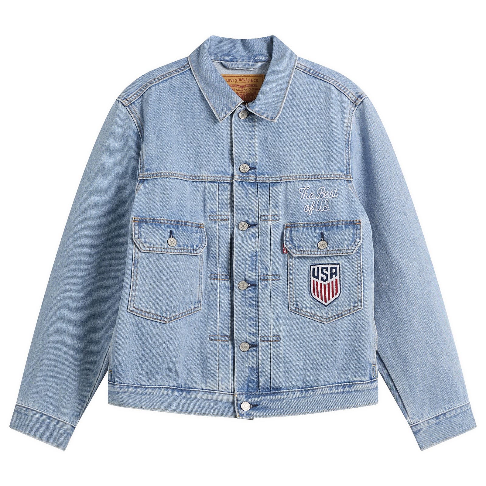 Levi’s Men’s USA Type II Jacket Blue