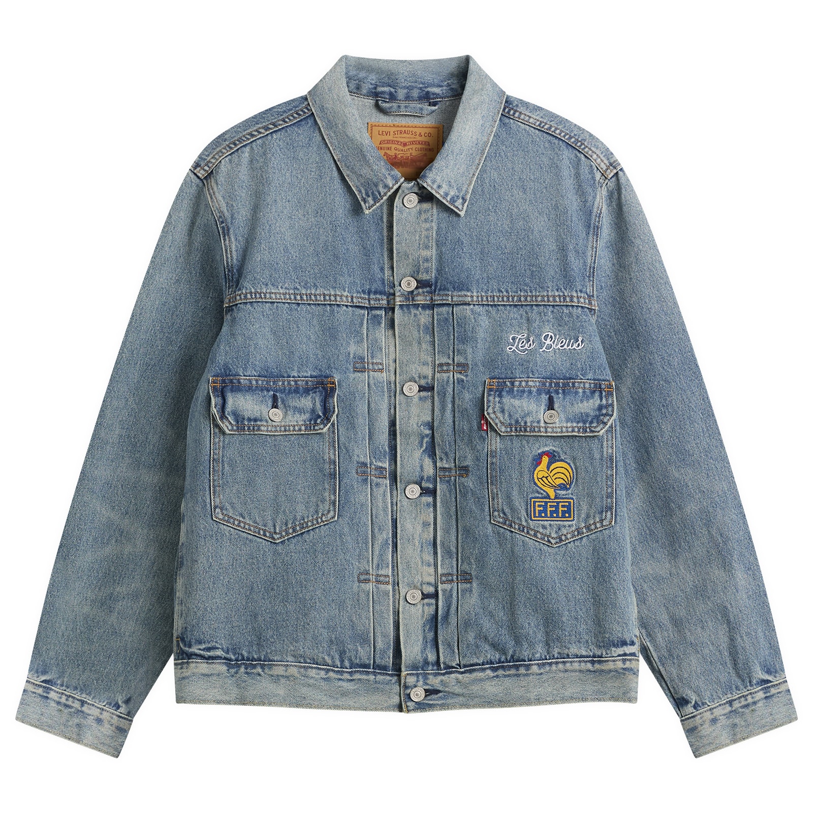 Levi’s Men’s France Type II Jacket Blue