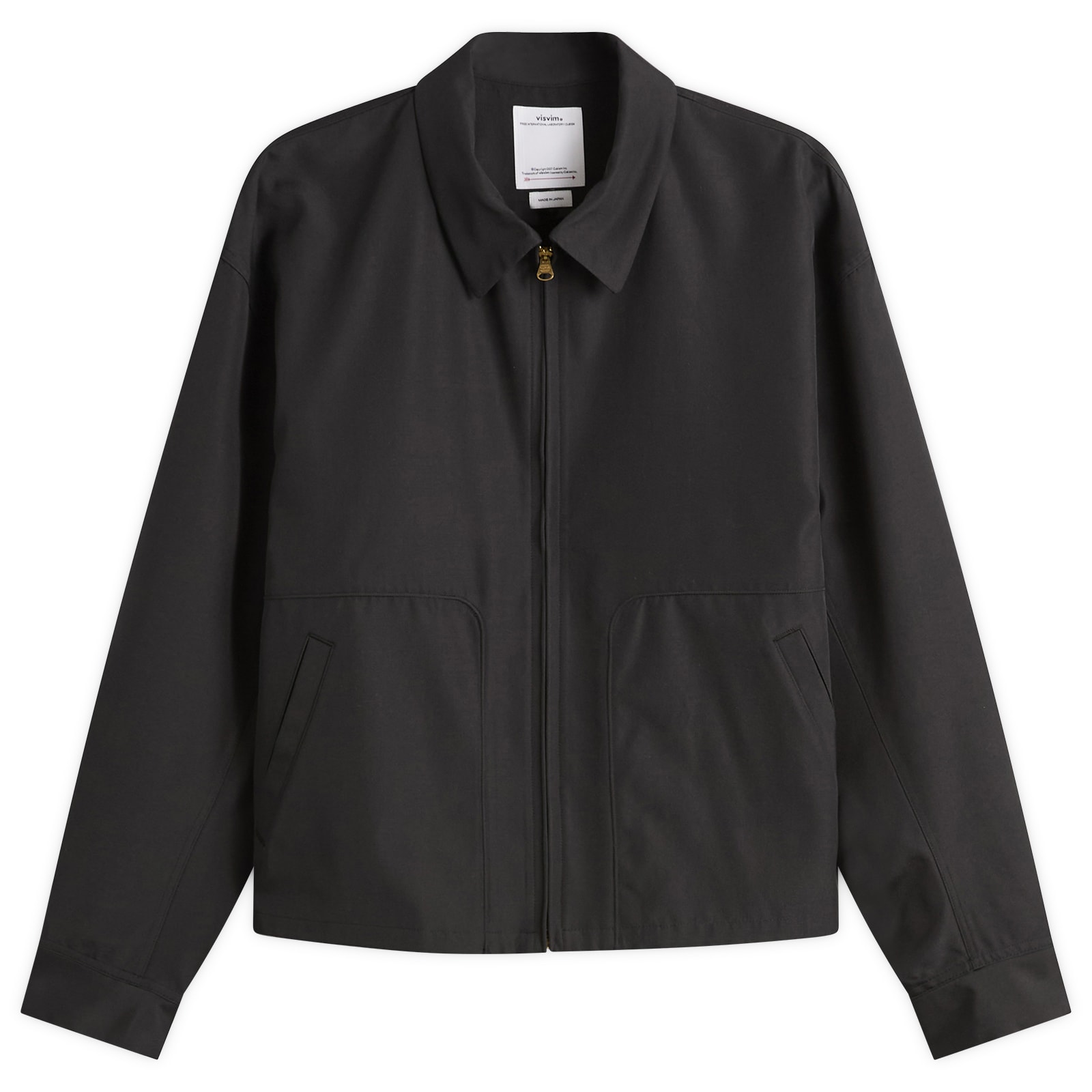 Visvim Men’s Somer Zip Through Blouson Black