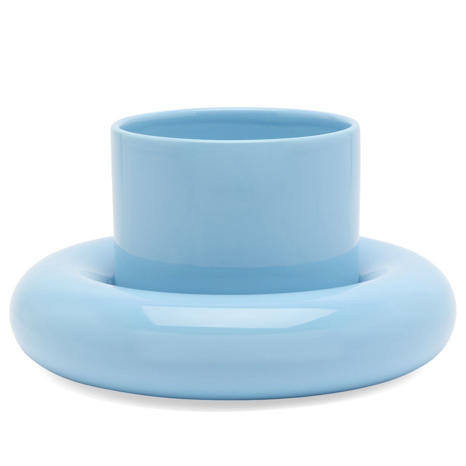 Gustaf Westman Chunky Flower Pot in Light Blue 