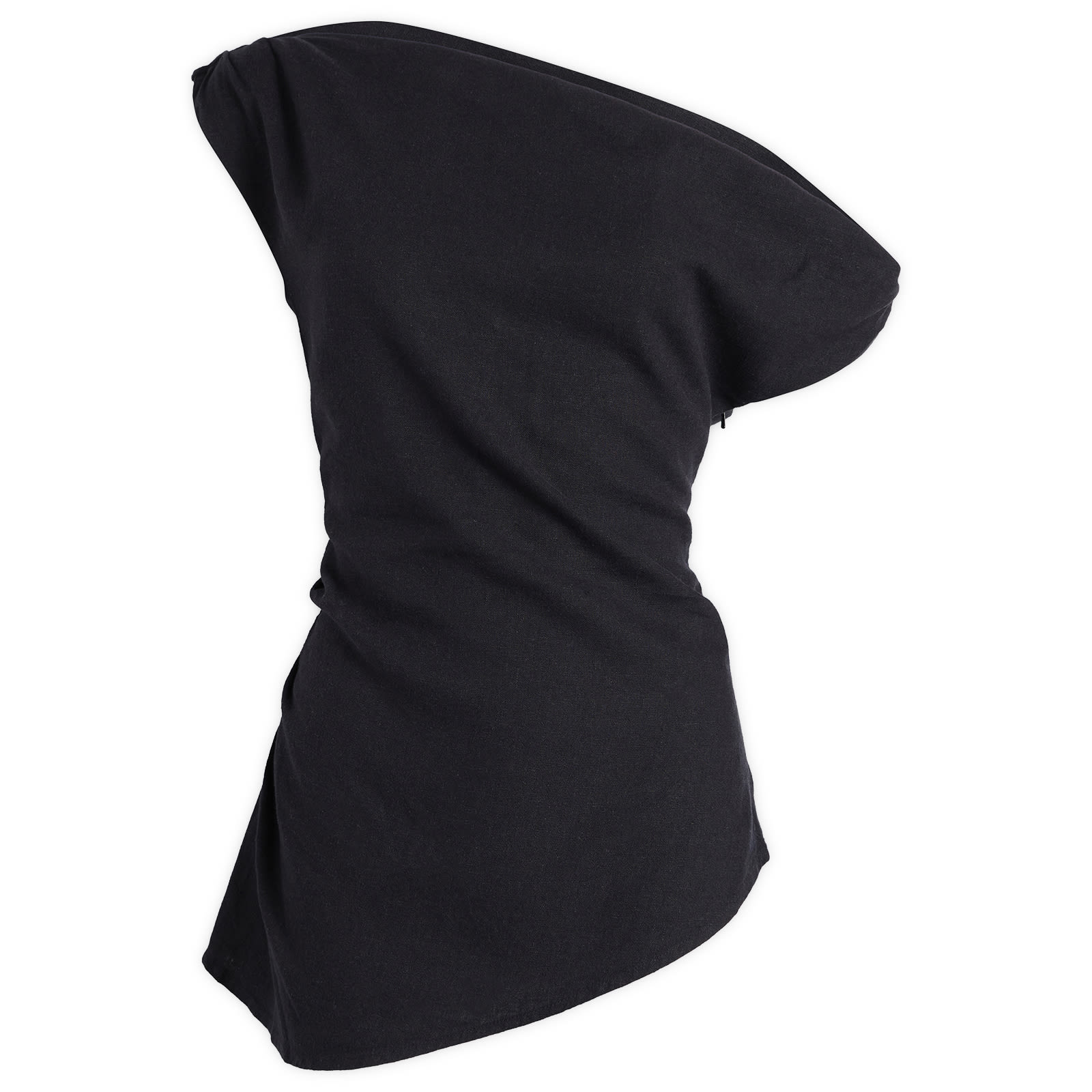 TALA Women's Soft Linen Top in Black, Size Large