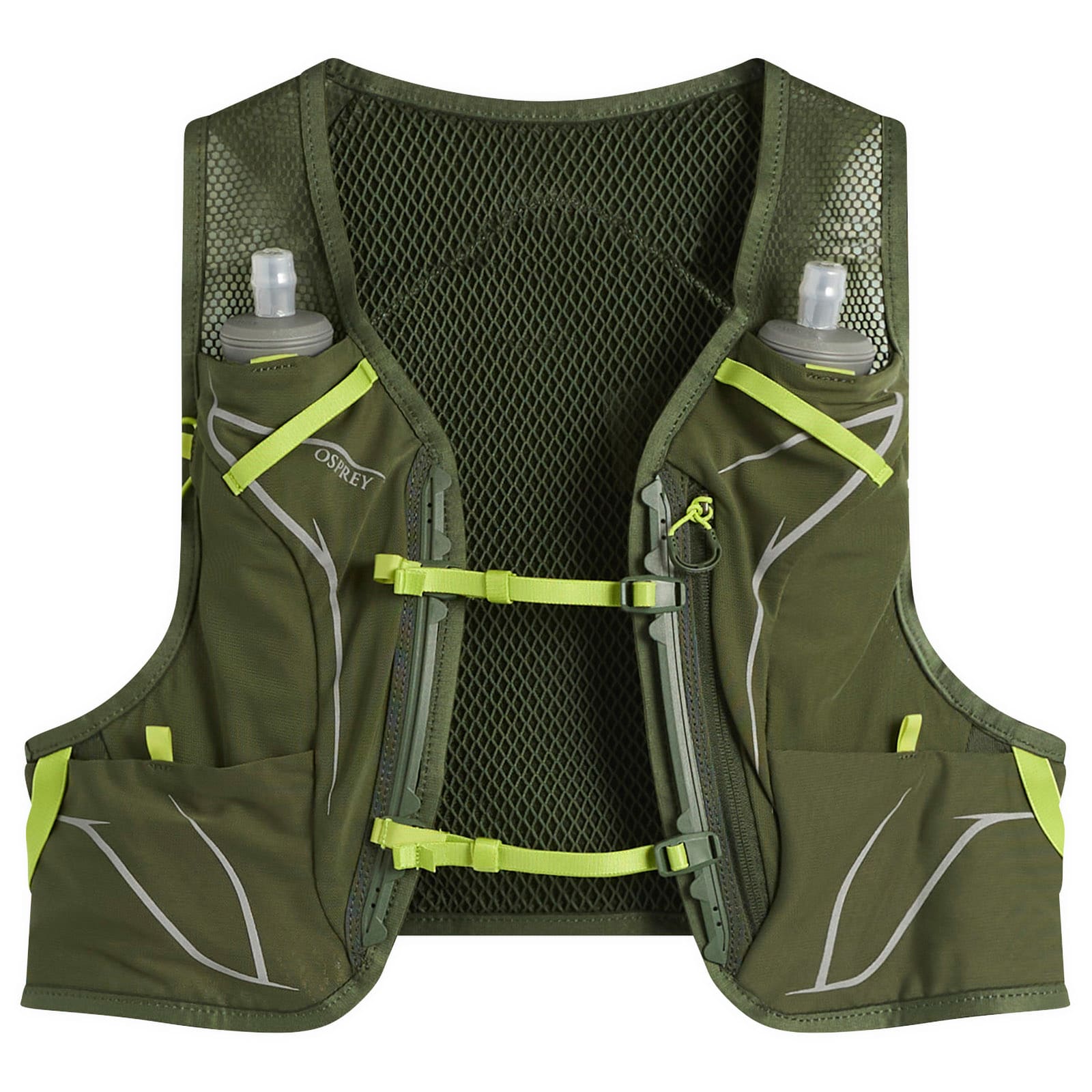 Osprey Unisex Seaweed Green/Limon Duro 1.5L Running Vest