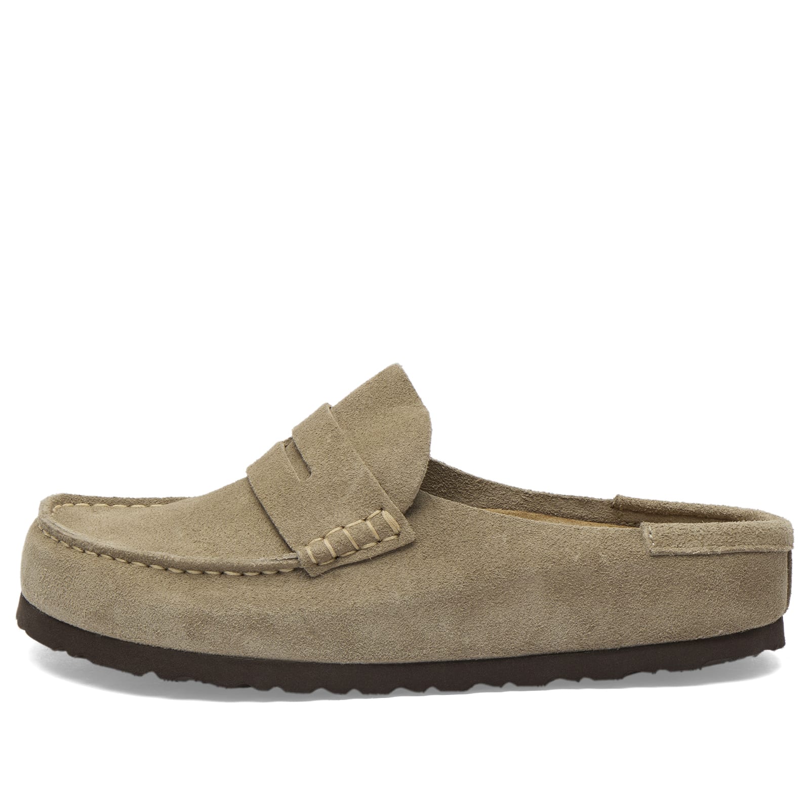 Birkenstock Women's Taupe Naples Narrow Fit Wrapped