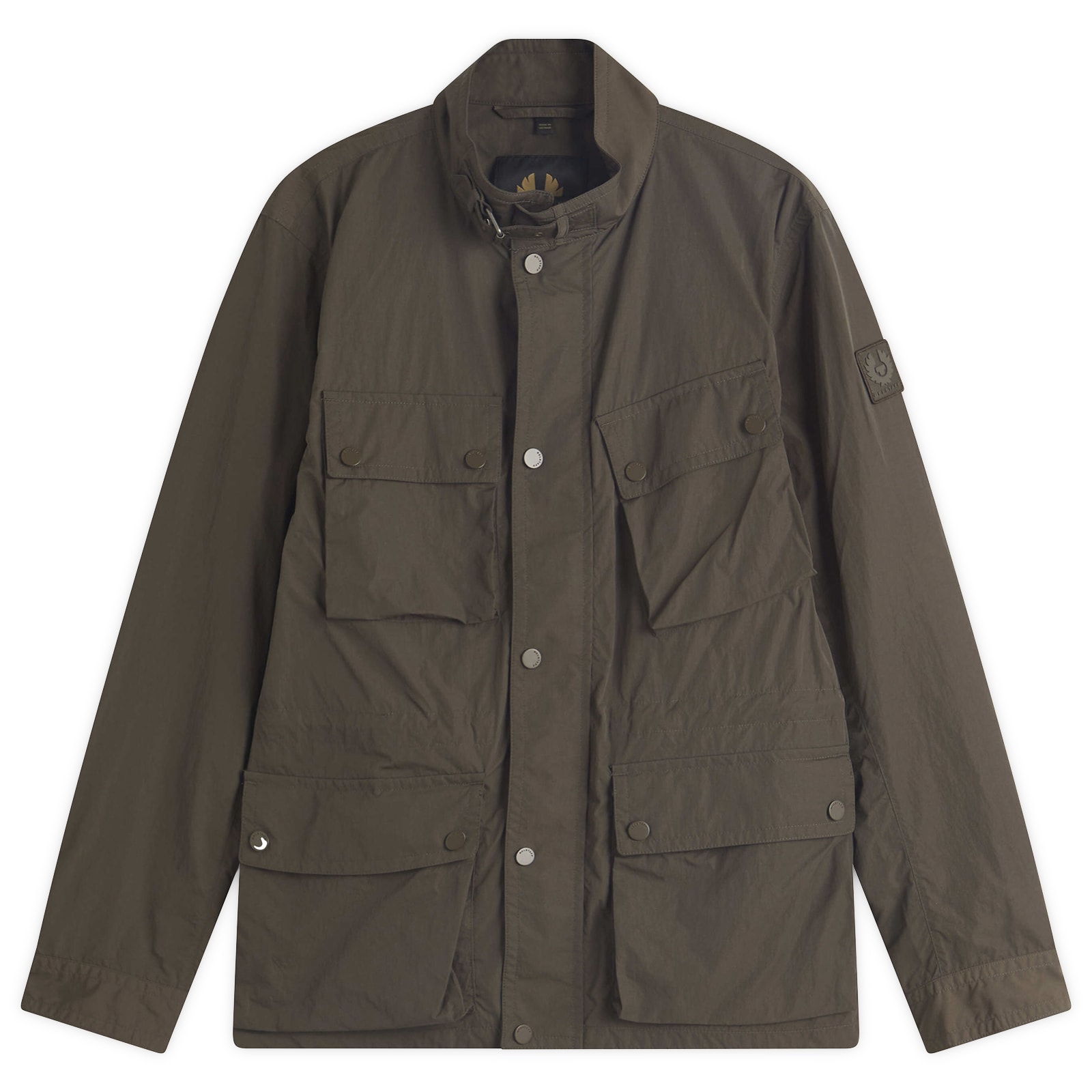 Belstaff Men’s Alpha Nylon Service Fieldmaster Army Olive