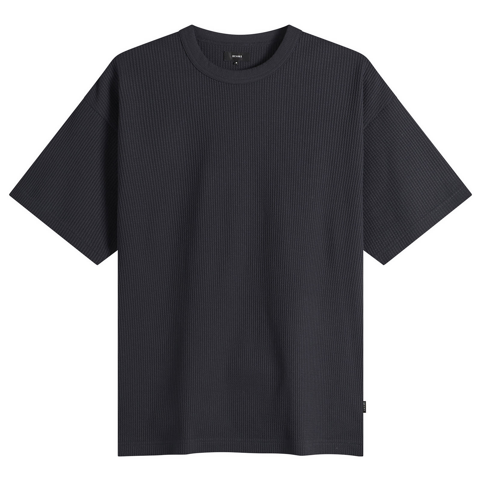 BEAMS Men’s Stretch Thermal T-Shirt Black