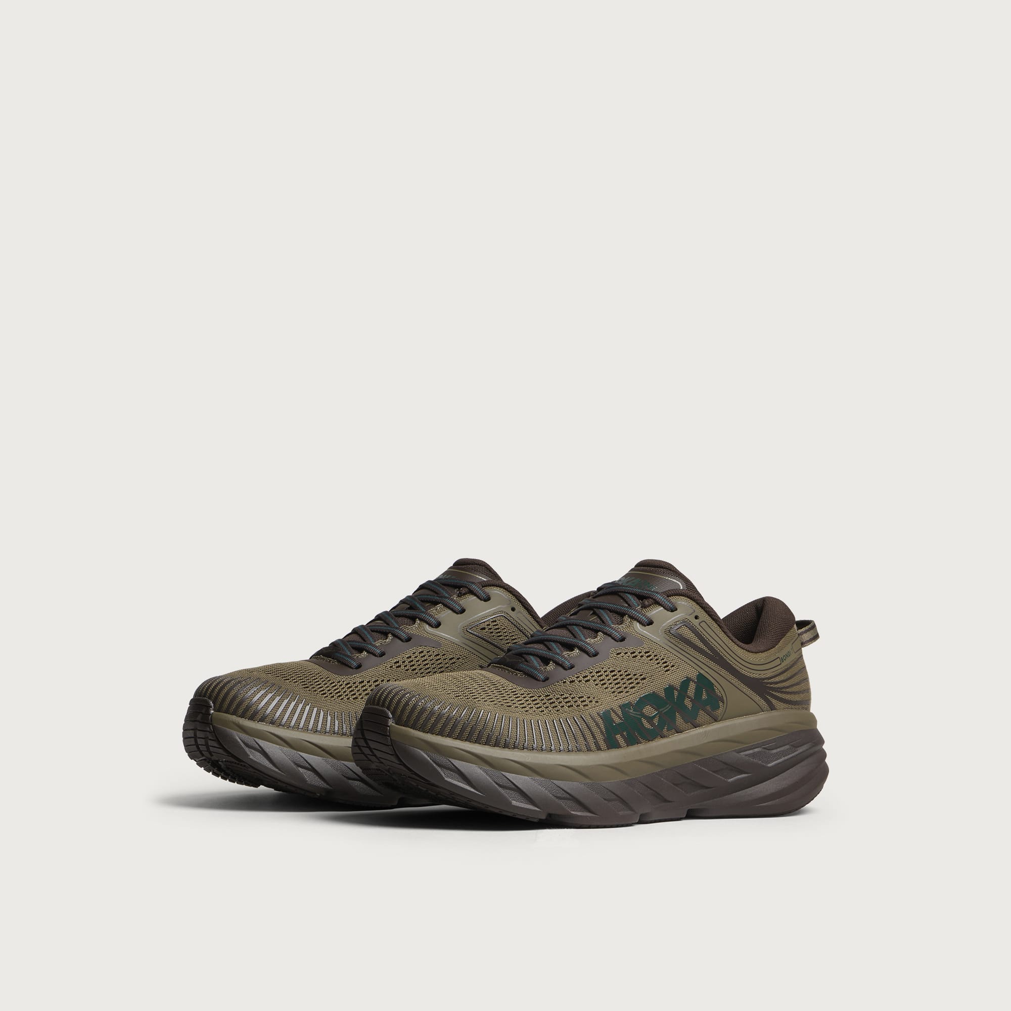 HOKA ONE ONE Bondi 7 'Antique Olive Cast Iron' — foto 2
