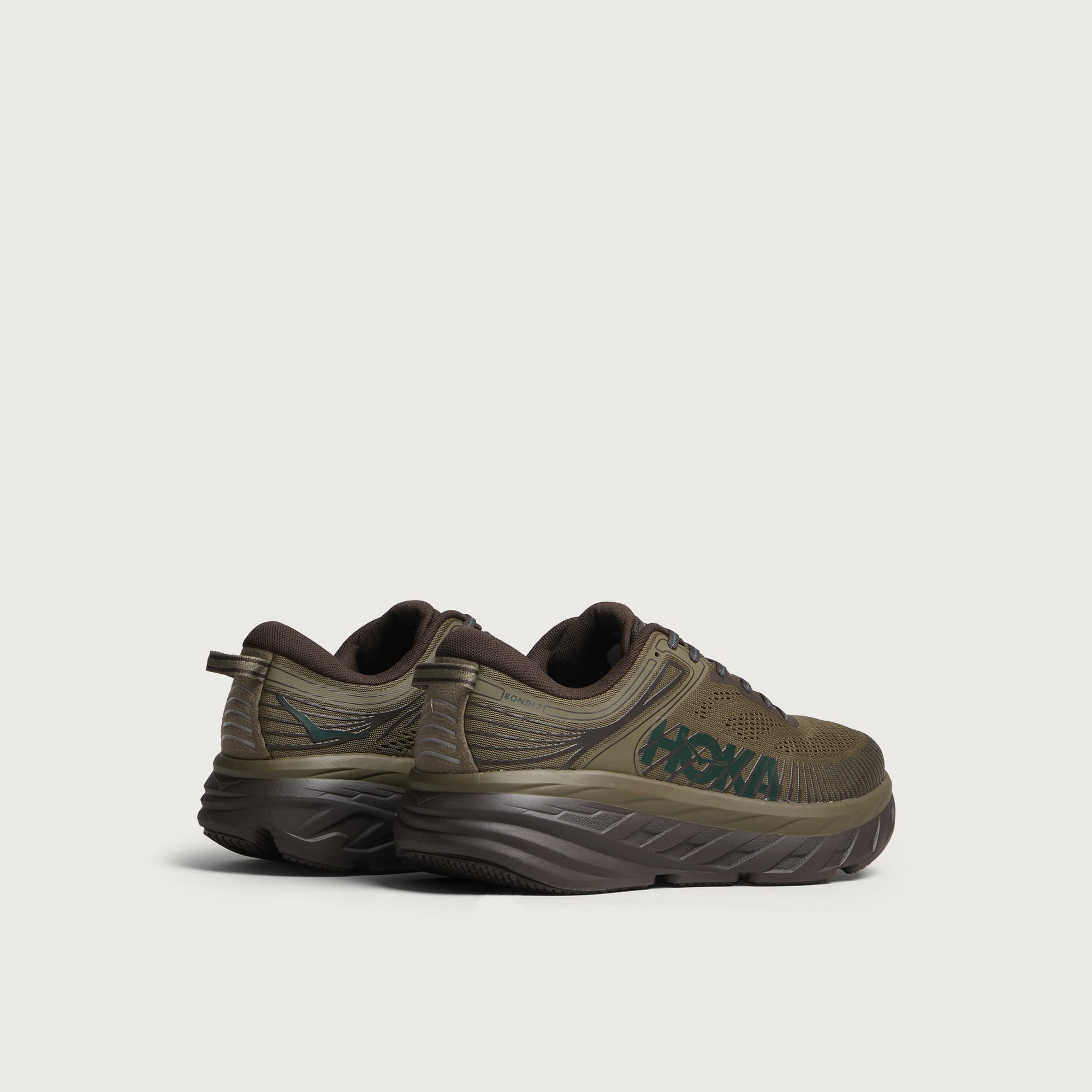 HOKA ONE ONE Bondi 7 'Antique Olive Cast Iron' — foto 3