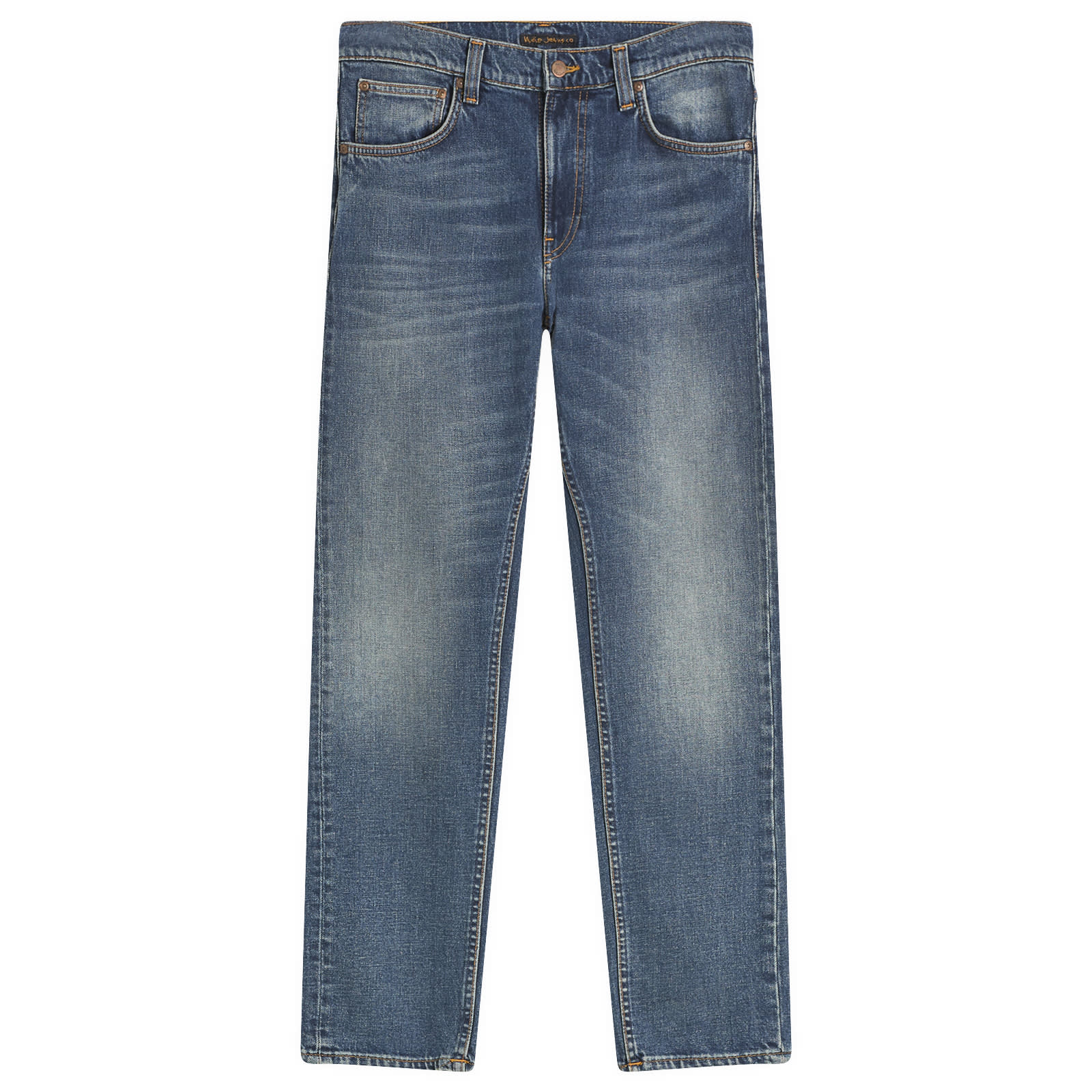 Nudie Lean Dean Jeans Troubled Sea