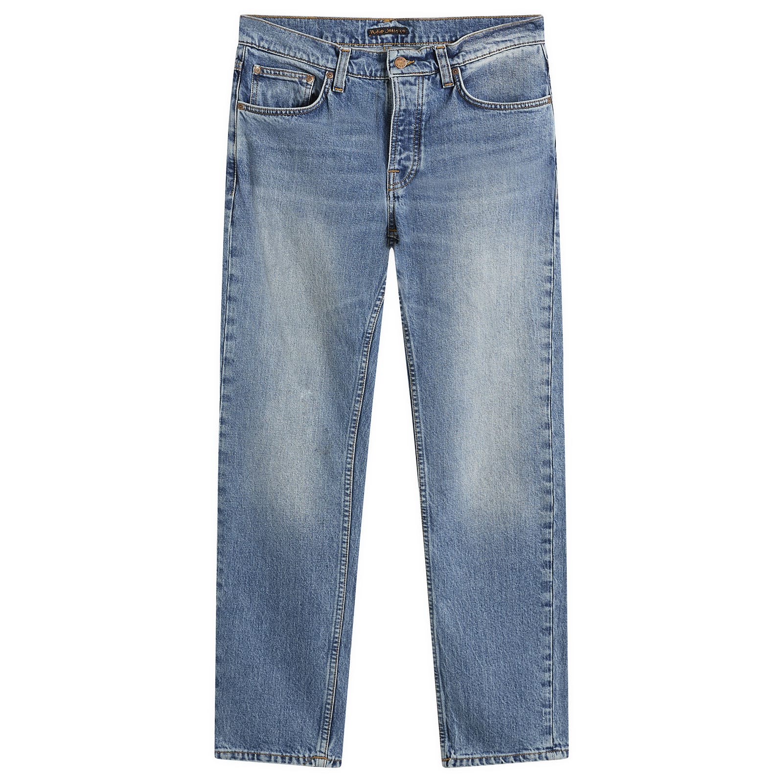 Nudie Jeans Co Men's Solid Ollie Jeans Worn Vintage Size 30