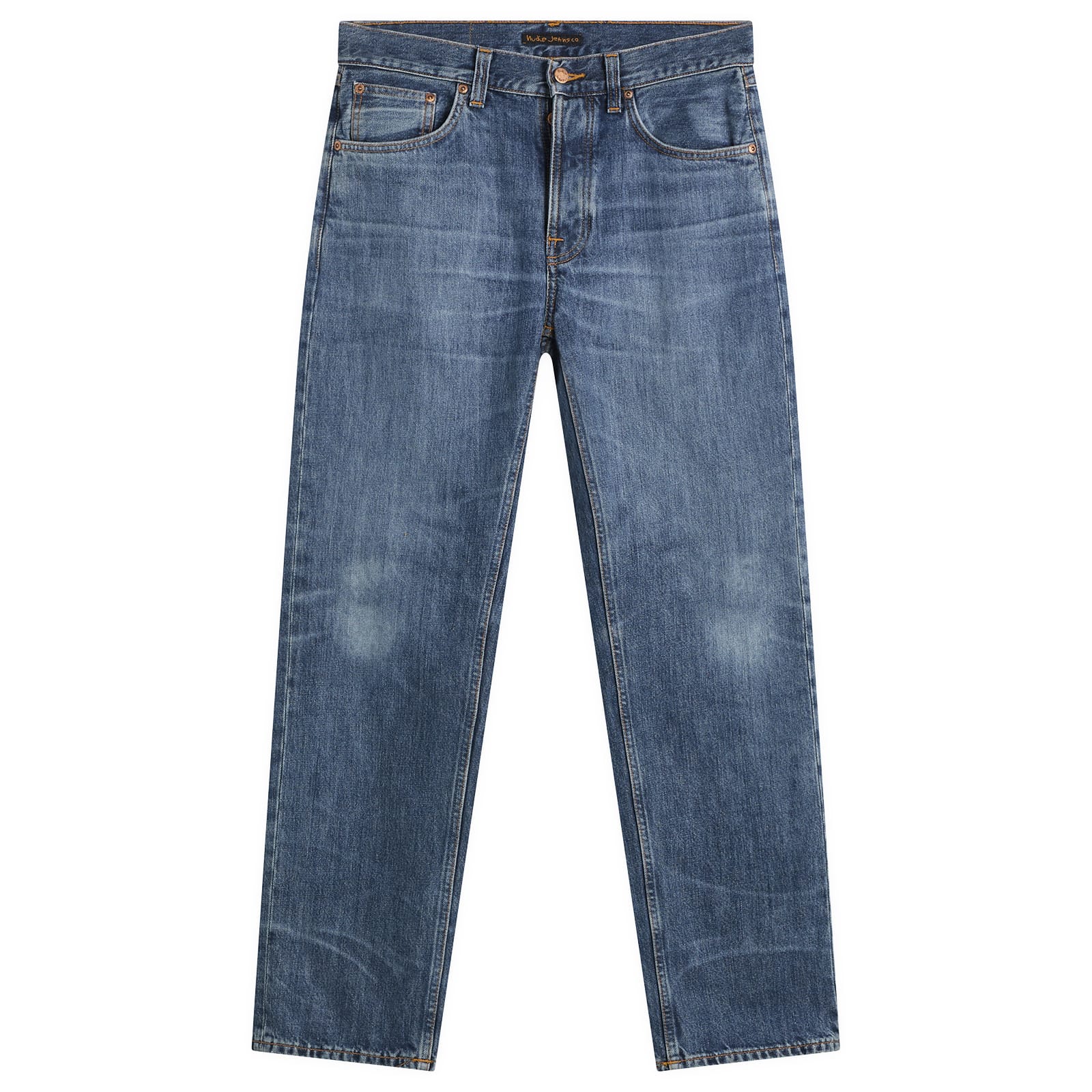 Nudie Jeans Co Men’s Rad Rufus Straight Leg Jeans Raw Tracks
