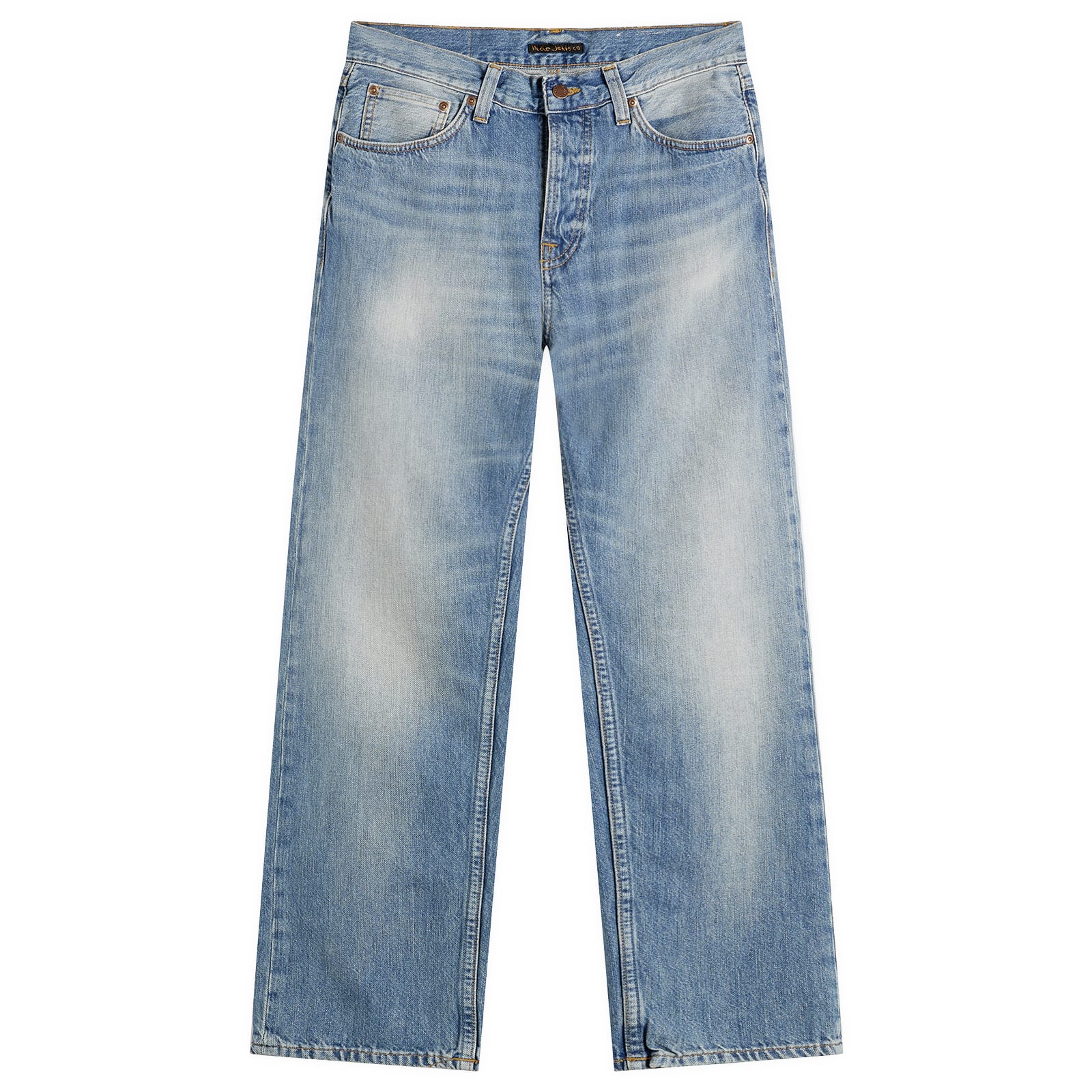 Nudie Jeans Co Men's Steady Eddie II Tapered Jeans Washed Up