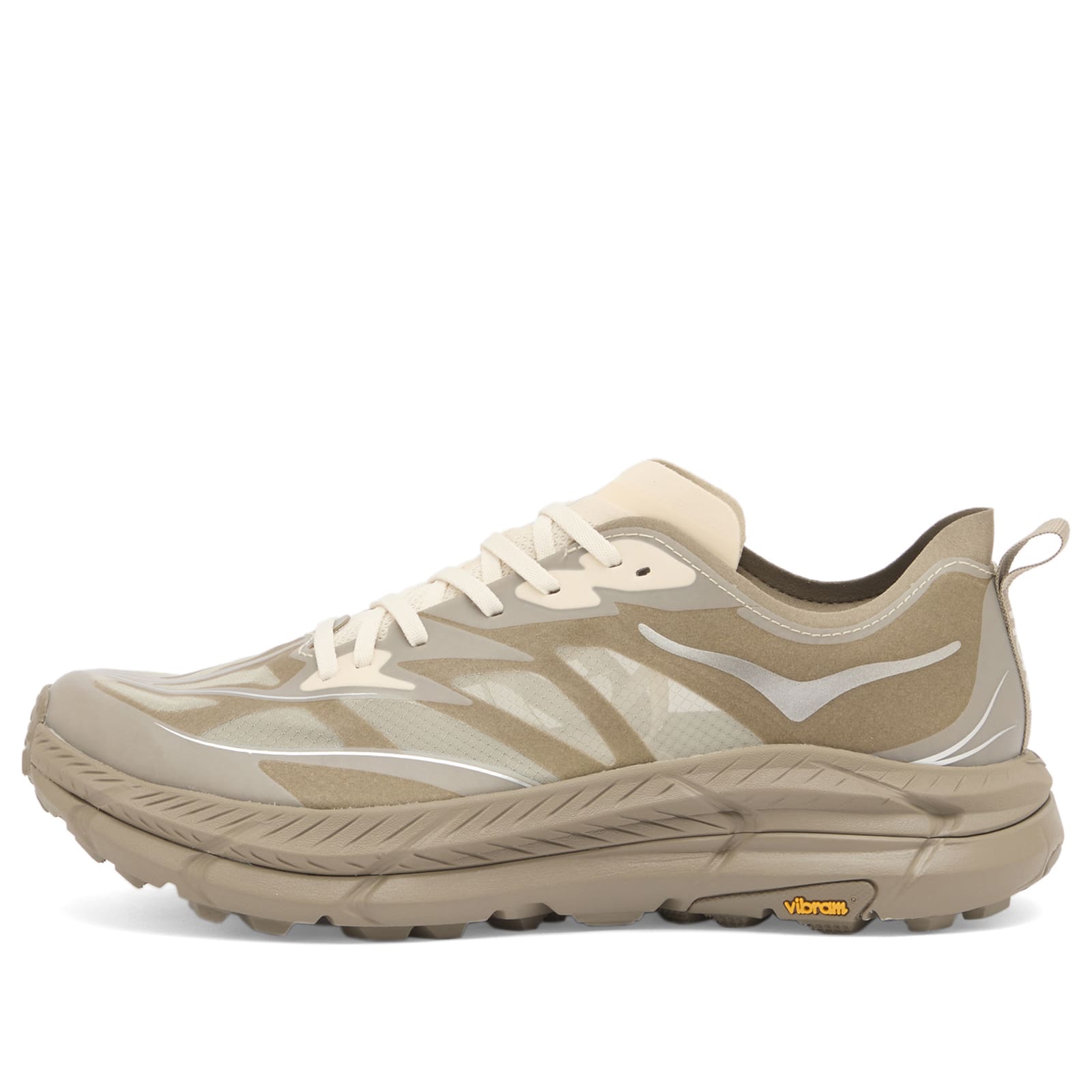 HOKA ONE ONE Men’s Mafate Speed 4 Lite Sneaker Light Roast/Oatmilk