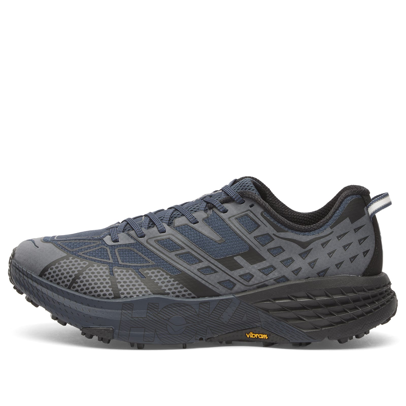 HOKA ONE ONE Men's Speedgoat 2 TS Sneaker in Varsity Navy/Black - 1171910-VCK