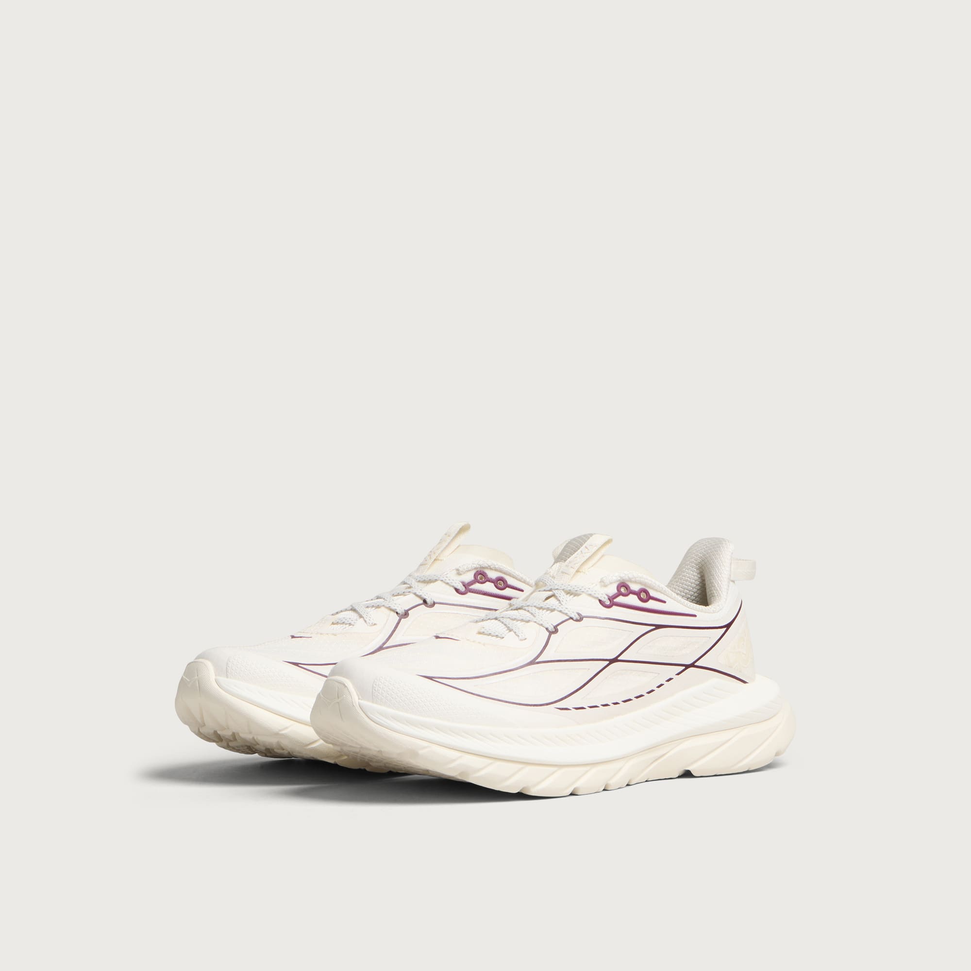 Hoka Mach Remastered - Alabaster / Cherry Syrup — photo 2