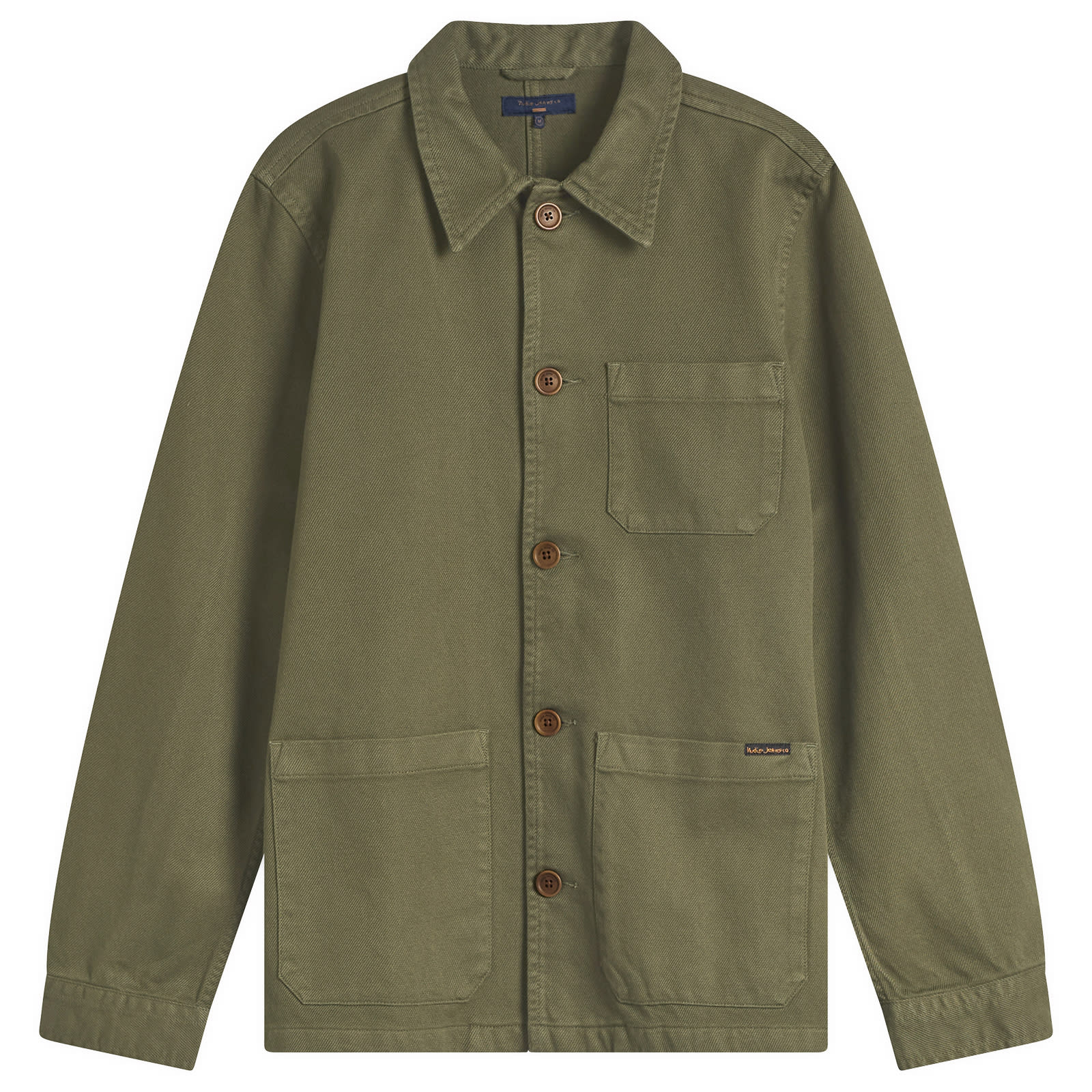 Nudie Jeans Co Men's Olive Nudie Barney Worker Jacket