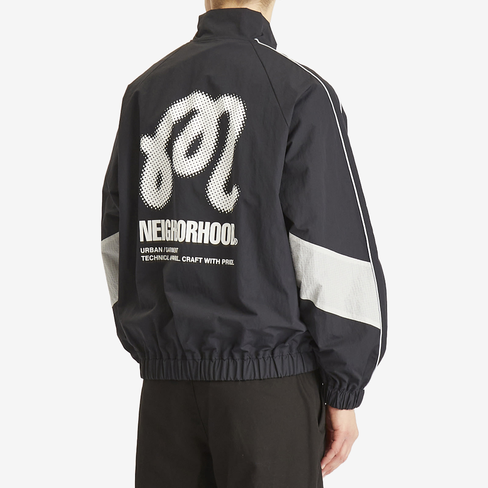 Neighborhood Men's x Malbon Golf Quarter Zip Jacket Black