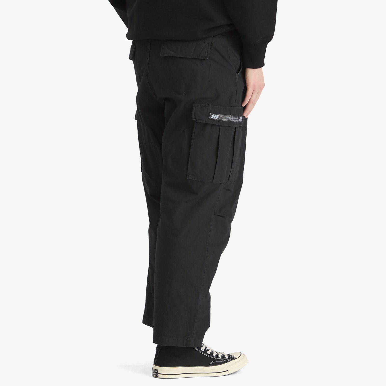 パンツ WTAPS Ripstop Cargo Pants Black 02 WTAPS Men's 12 Ripstop Cargo Pants in Black WTAPS