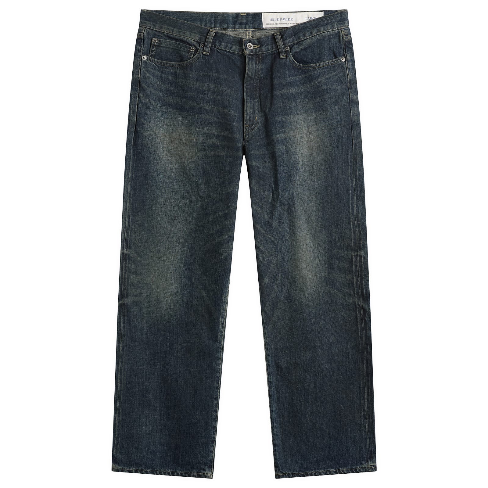 Neighborhood Washed Denim DP Wide Pants